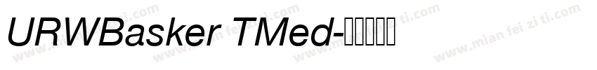 URWBasker TMed字体转换